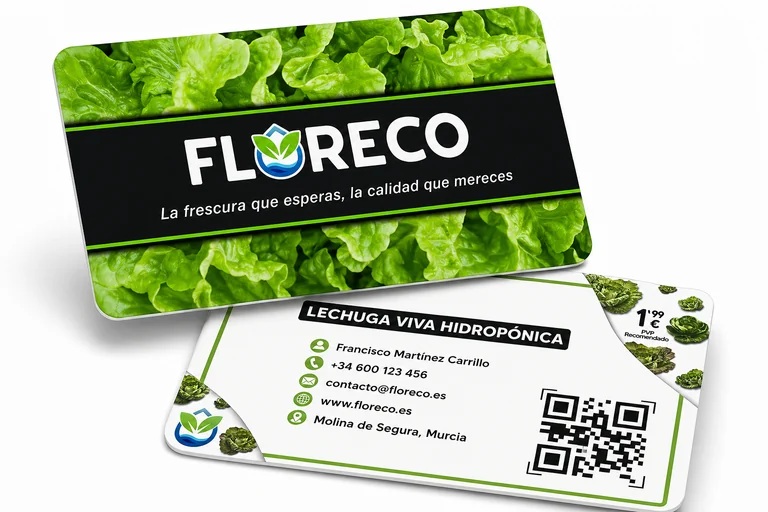 Tarjeta de visita Floreco